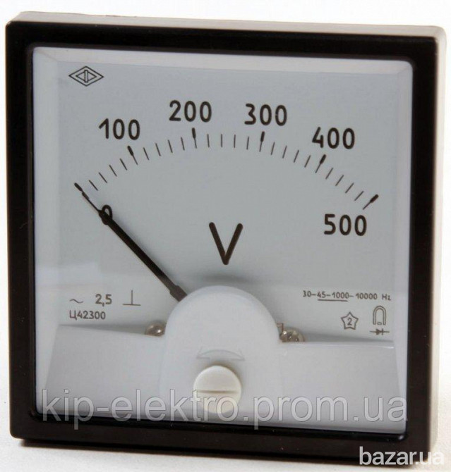 Вольтметр щитовой переменного тока Ц42300 (Ц-42300, Ц 42300, С42300, С-42300, С 42300) Київ - зображення 3