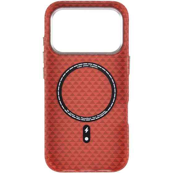 Чехол TPU+PC KVZV Triangular Pattern with Magnetic Fit для Apple iPhone 17 Pro Max / 18 Pro Max 6.9 Херсон