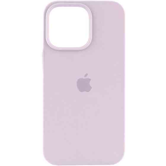 Чехол Silicone Case (AA) Logo with MagSafe для Apple iPhone 13 (6.1") Херсон