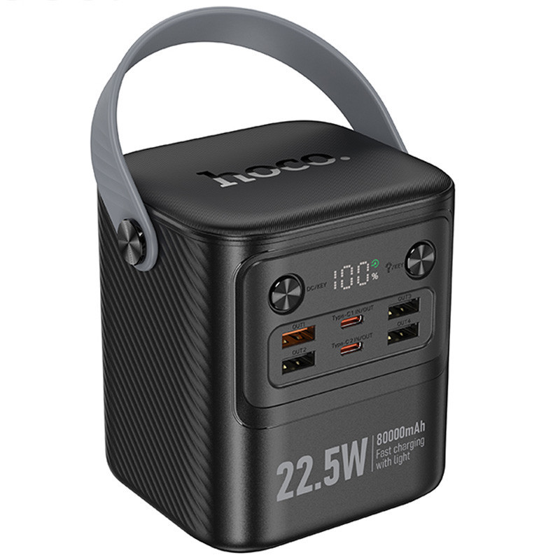 Портативное ЗУ Power Bank Hoco J152 Tough 22.5W+PD20W 80000 mAh Херсон - зображення 1