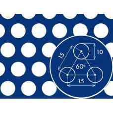 Перфорированный лист сталь 1,0х1000х2000 Киев