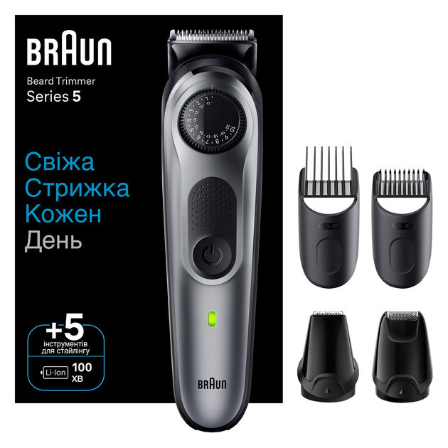 Триммер для бороды Braun BeardTrimmer 5 BT5440 Київ - зображення 1