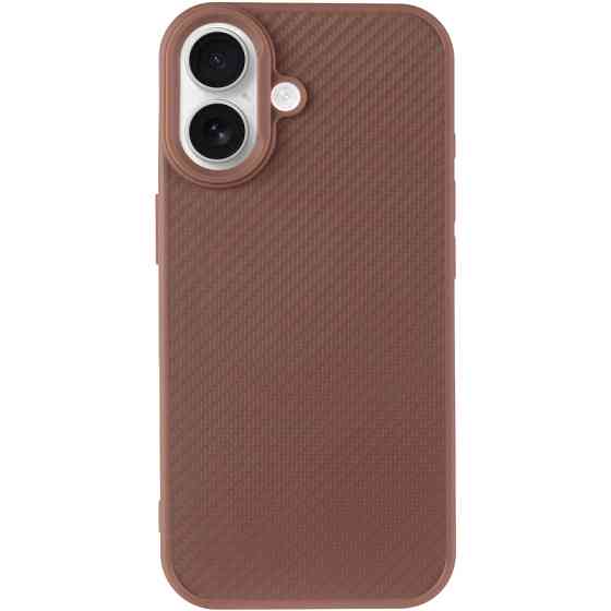 TPU чехол Carbon Protective with Magsafe для Apple iPhone 17 (6.3") Херсон