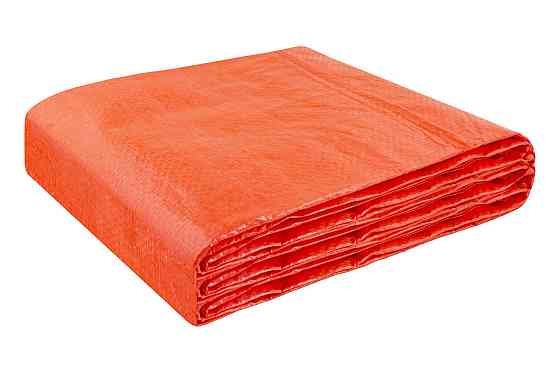 Тент универсальный MASTERTOOL TARPAULIN 6 × 8 м 110 г/м² Orange 89-0608 Харьков