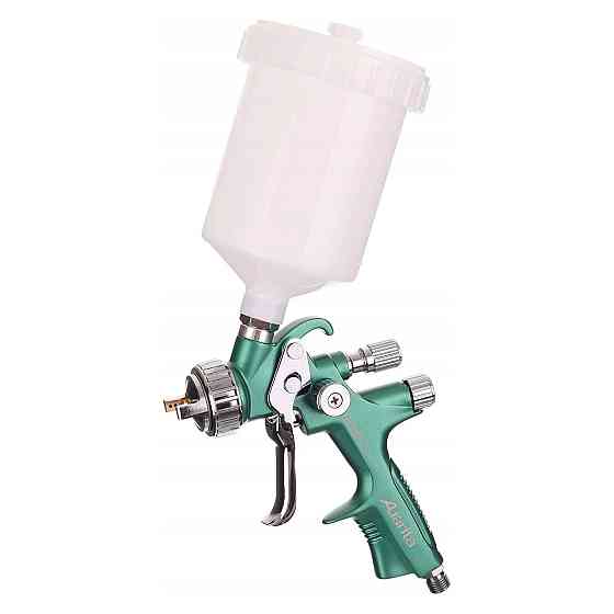 Краскопульт профессиональный пневматический LVLP верх.пласт.бачок 600мл, 1,4мм AUARITA 898-2-1.4LP Харьков