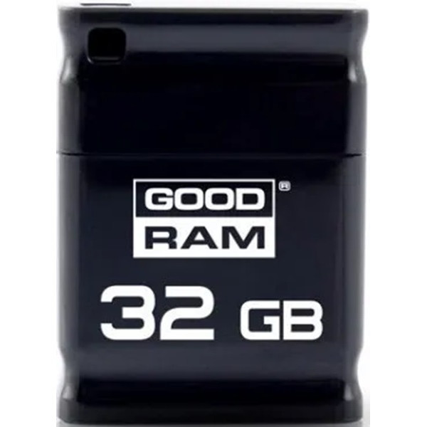 Флеш пам'ять GOODRAM UPI2 (Piccolo) 32GB USB 2.0 Black (UPI2-0320K0R11) (Код товару:40073) Харьков - изображение 1