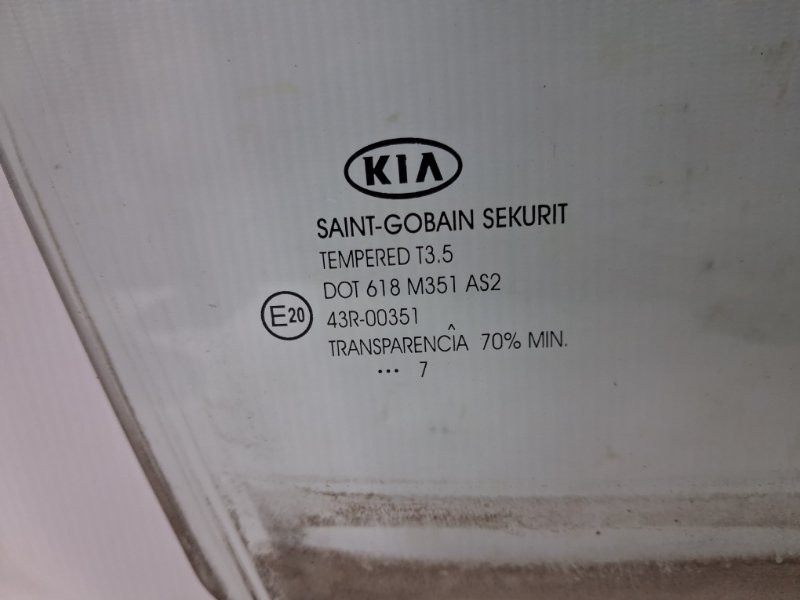Стекло двери переднее правое Kia Ceed 2006-2012 824211H000 (Арт. 78616) Київ - зображення 3