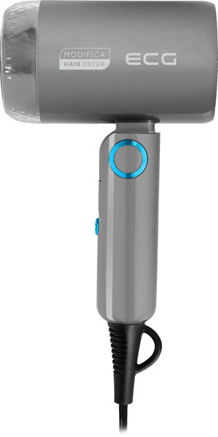 Фен ECG Modifica Grigio Piccolo 1200 Вт серый Киев - изображение 1