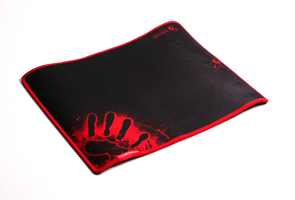 Игровая поверхность для мыши и клавиатуры Bloody B-081 35х28 см черный Киев - изображение 1