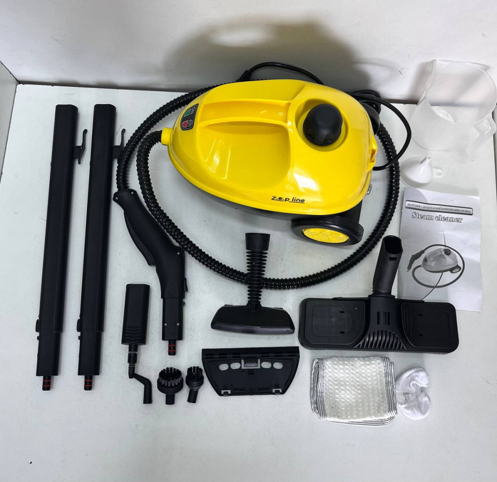 Пароочиститель Zepline ZP-00223-yellow 3000 Вт желтый Київ - зображення 8