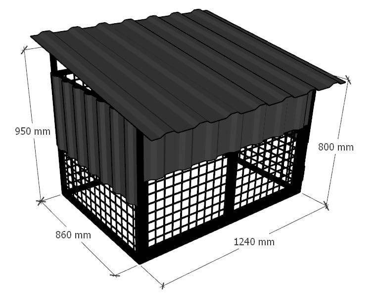 Виготовляємо металеві вольєри, решітки для генераторів, грати на вікна та двері Житомир - изображение 2