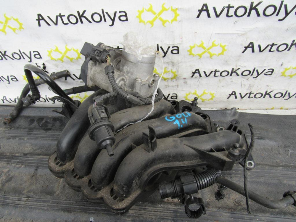 Коллектор впускной Volkswagen Golf 5 1.4 бензин 2003-2008 Ковель - изображение 2