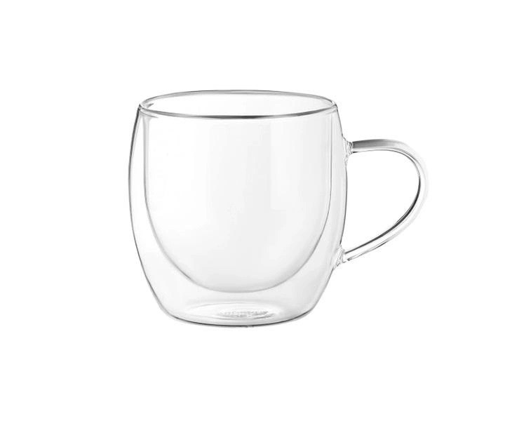 Набір чашок із подвійними стінками Kamille KM-9012 100 мл 2 шт Київ - зображення 1