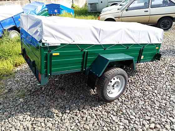 Тент на легковий причіп АМС-650 2.30 х 1.35 м ПВХ Єврофура Барышевка