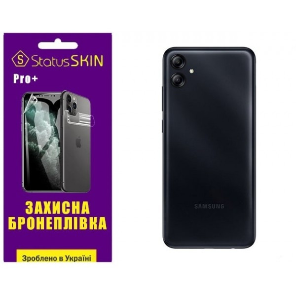 Поліуретанова плівка StatusSKIN Pro+ на корпус Samsung A04e A042/M04 M045/F04 E045 Глянцева Харків - зображення 1