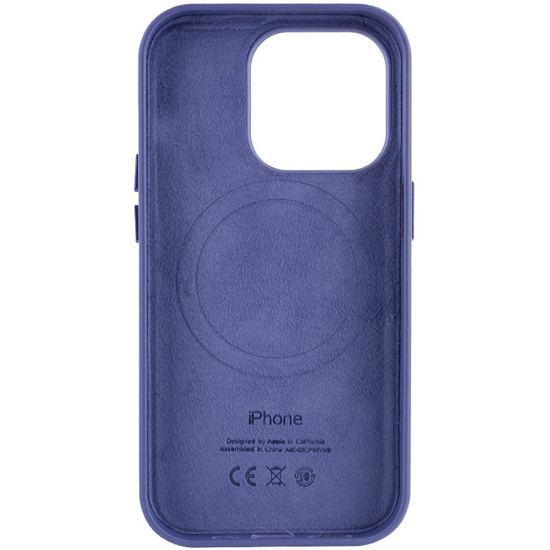 Кожаный чехол Leather Case (AA Plus) with Magnetic Fit для Apple iPhone 14 Pro (6.1") Херсон - изображение 2