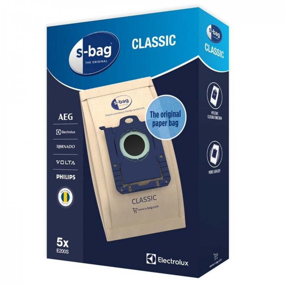 Мішки для пилососу Electrolux E200S 5 шт/уп Київ - зображення 1