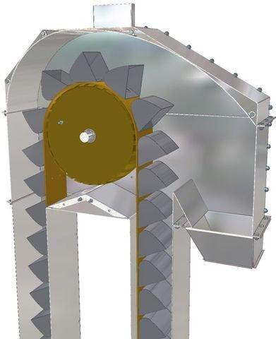 Башмак нории НПЗ-100 в сборе. Башмак норійний. Башмак норії. Киев - изображение 2