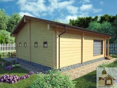 Купити зруб лазні під ключ Одеса з терасою Одеса - зображення 3