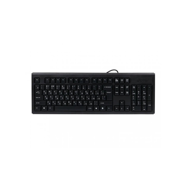 Клавиатура компьютерная проводная A4Tech KR-83PS/2(Black) черная Київ - зображення 2