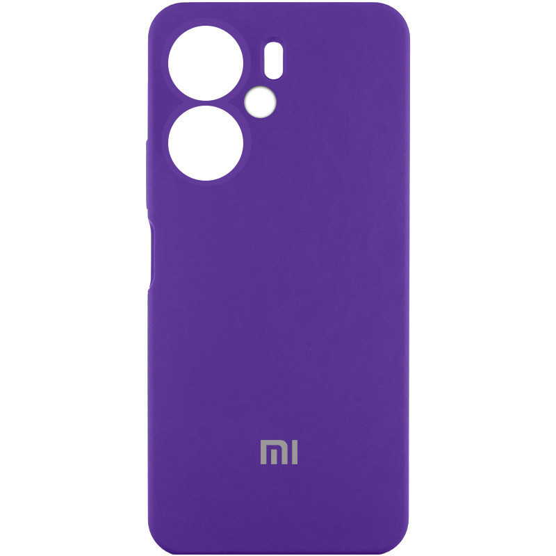 Чехол Silicone Cover Lakshmi Full Camera (AAA) with Logo для Xiaomi Redmi 13C 4G/5G / Poco C65/M6 5G Херсон - зображення 1