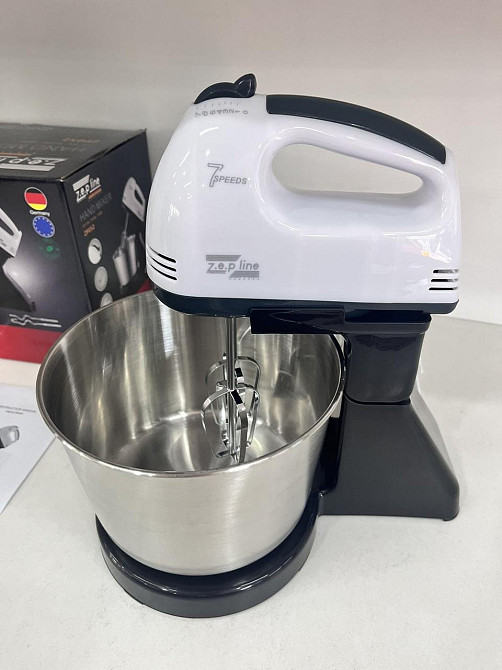 Миксер с металлической чашей на 3 л Zepline Одесса - изображение 1
