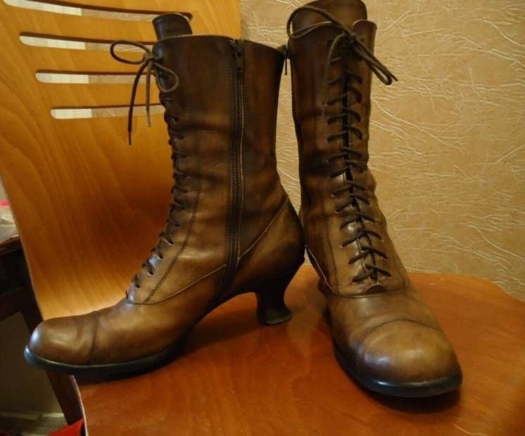 Модельные ботинки, ботильоны, полусапожки Vero Cuoio Италия р. 40 Кожа Київ - зображення 5