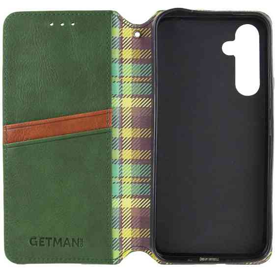 Кожаный чехол-книжка GETMAN Cubic (PU) для Samsung Galaxy A36 5G / A56 5G Херсон