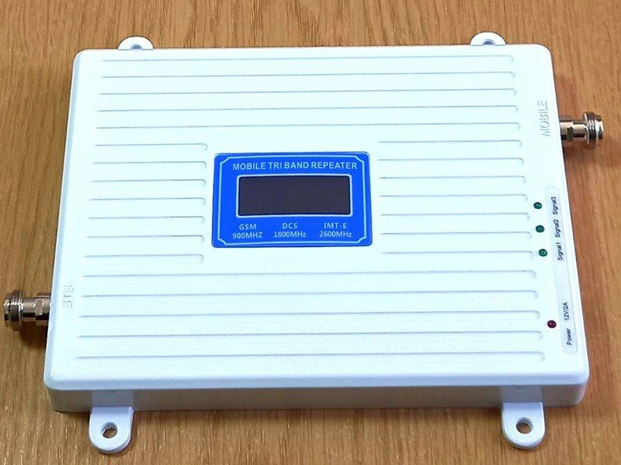 Усилитель мобильной связи трехдиапазонный KD-2065 900/1800/2600 МГц, 500-600 кв. м. Днепр - изображение 6