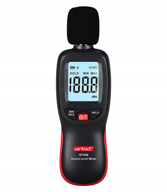 Измеритель шума (шумомер) Bluetooth 30-130 дБ WINTACT WT85B Харьков - изображение 5