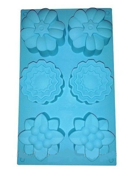 Форма силіконова для випічки кексів Empire Квітки EM-7168 4х17х27 см Київ - зображення 1