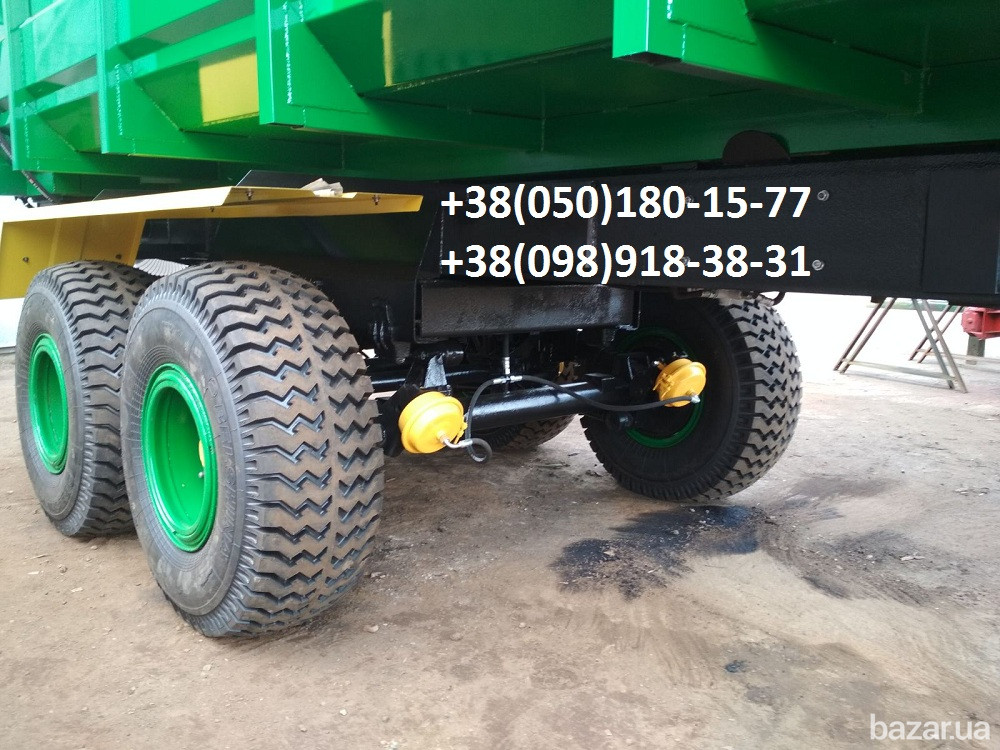 Прицеп на трактор МТЗ, ЮМЗ, тракторный самосвал зерновоз . Запорожье - изображение 7