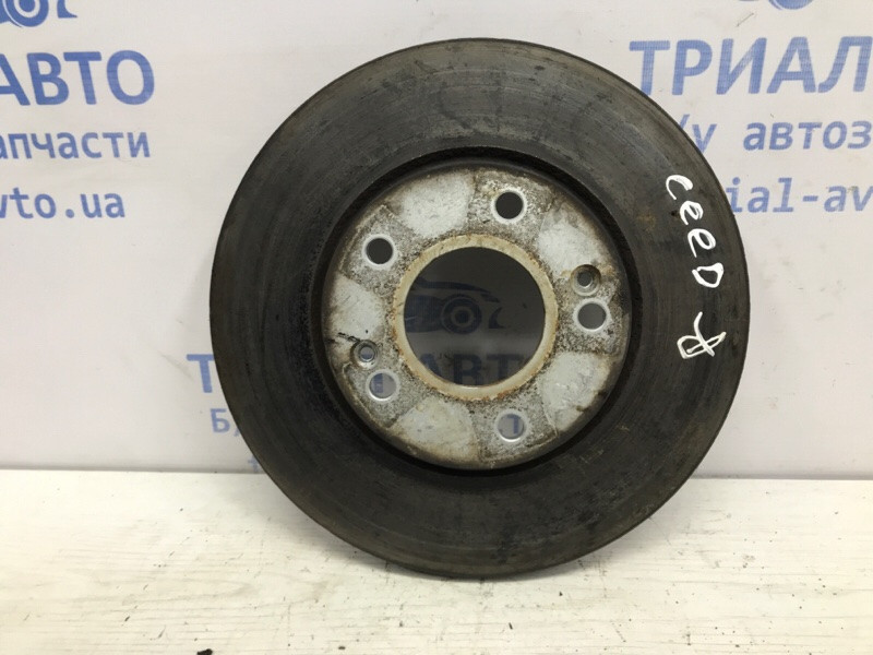 Диск тормозной передний Kia Ceed ED 1.6 DIESEL D4FB 2007 (б/у) Київ - зображення 1