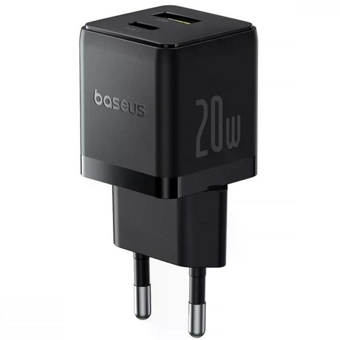 СЗУ Baseus Palm Fast Charger 20W (1USB-A/1C) (P10111608) Херсон - изображение 1
