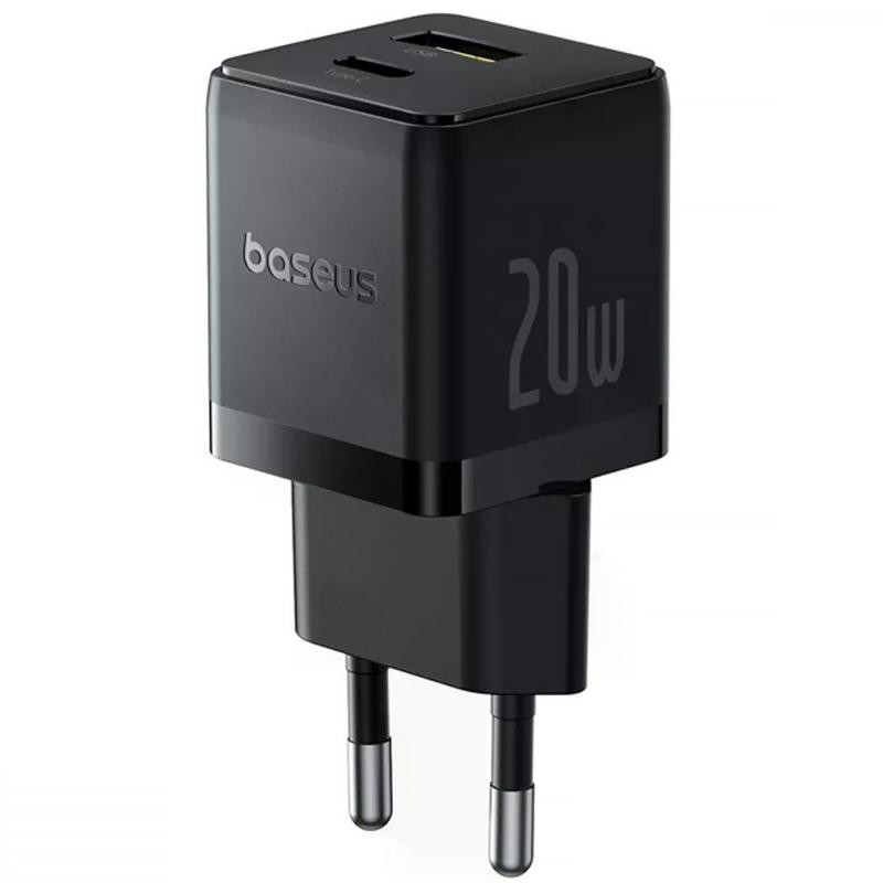 СЗУ Baseus Palm Fast Charger 20W (1USB-A/1C) (P10111608) Херсон - зображення 1