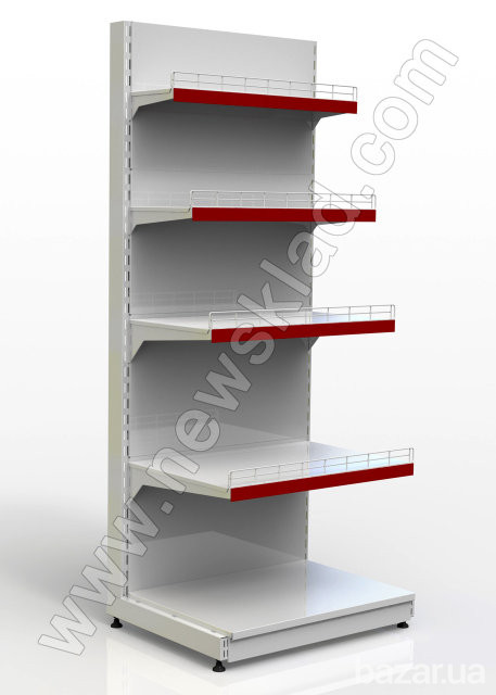 Стелаж прямий приставний, торговий стелаж Рістел Кропивницкий - изображение 2