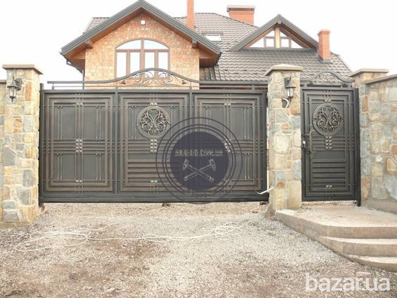 Ворота и заборы кованые и сварные в Кривом Роге и Украине Кривий Ріг - зображення 3