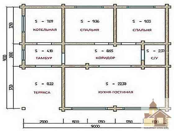 Купити зруб з бруса недорого під ключ — Закарпатська Перлина Одеса
