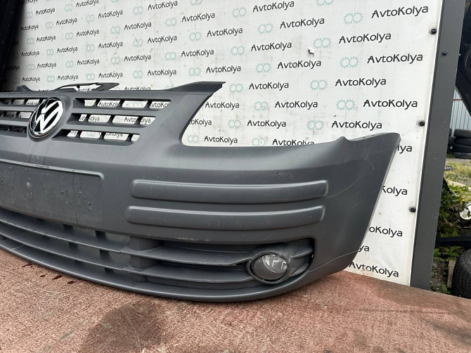 Бампер передний с туманками VW Caddy 2004-2010 Ковель - зображення 5