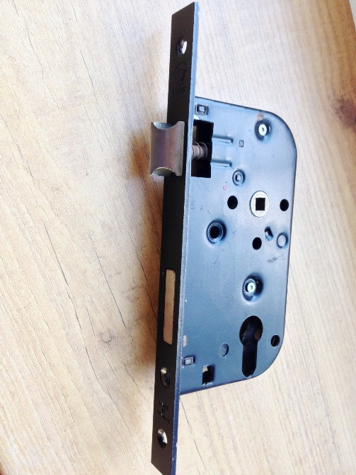 Дверний замок врізний VACHETTE ВЅ50мм 70 циліндровий Дверной врезной Киев - изображение 1