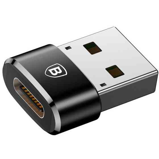 Переходник Baseus USB Male To Type-C Female Adapter Converter 3A (CAAOTG-01) Херсон