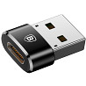 Переходник Baseus USB Male To Type-C Female Adapter Converter 3A (CAAOTG-01) Херсон