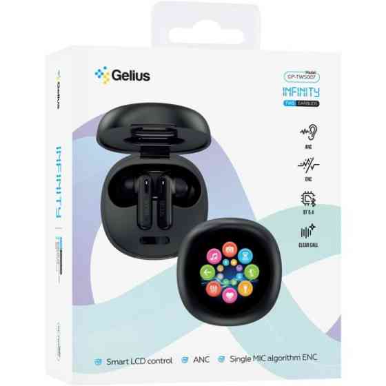 Bluetooth-гарнітура Gelius Infinity GP-TWS007 Black (Код товару:43199) Харьков