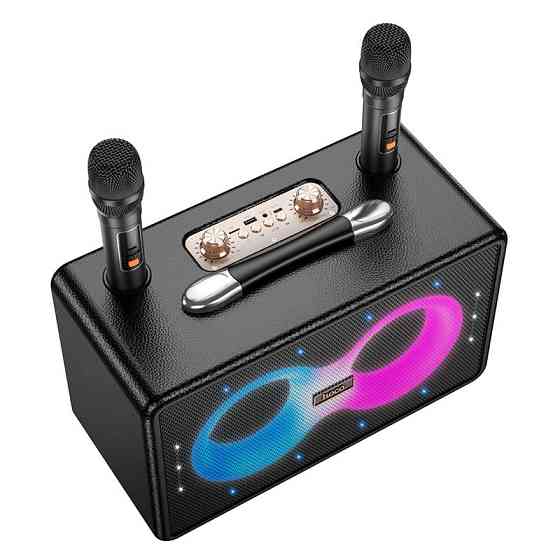 Bluetooth колонка Hoco HA8 Ave outdoor + два микрофона Херсон