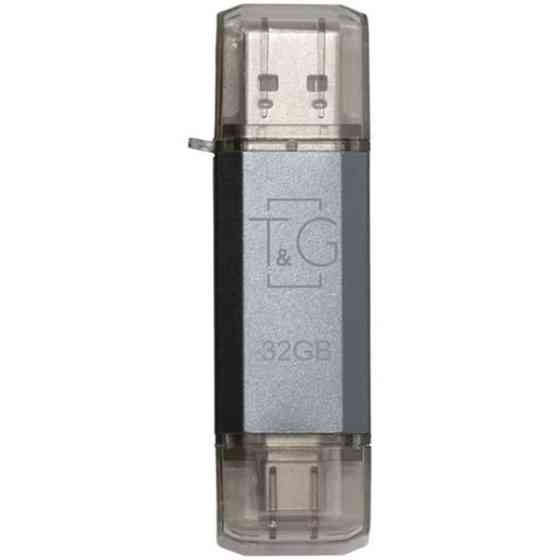 Флеш пам'ять T&G Star 009 32GB USB/Type-C Silver (TG009TC-32GSL) Харків