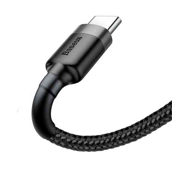 Дата кабель Baseus Cafule USB to Type-C Cable 3A (0.5m) (CATKLF-A) Херсон