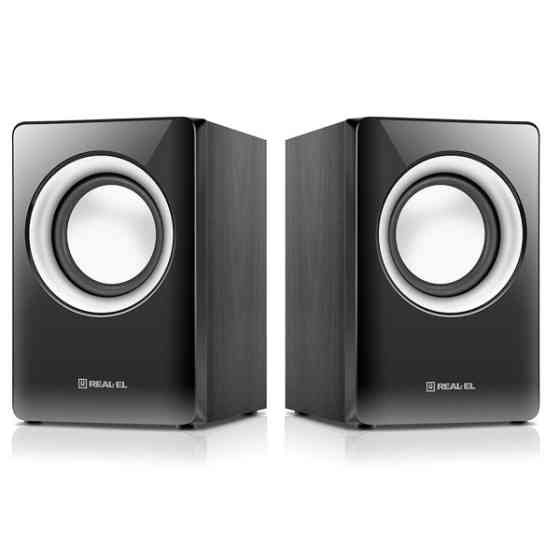 Акустична система REAL-EL S-215 Black (EL121200002) Харків