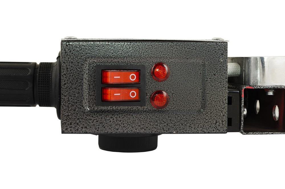 Паяльник для пластиковых труб MASTERTOOL 20-63 мм 2 режима 1100-2200 Вт/220 V/50 Hz 0-300°С IP44 LED Харків - зображення 4