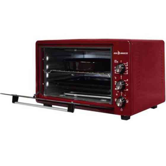 Электропечь Sea Breeze SB-0706 45 л бордовая Київ