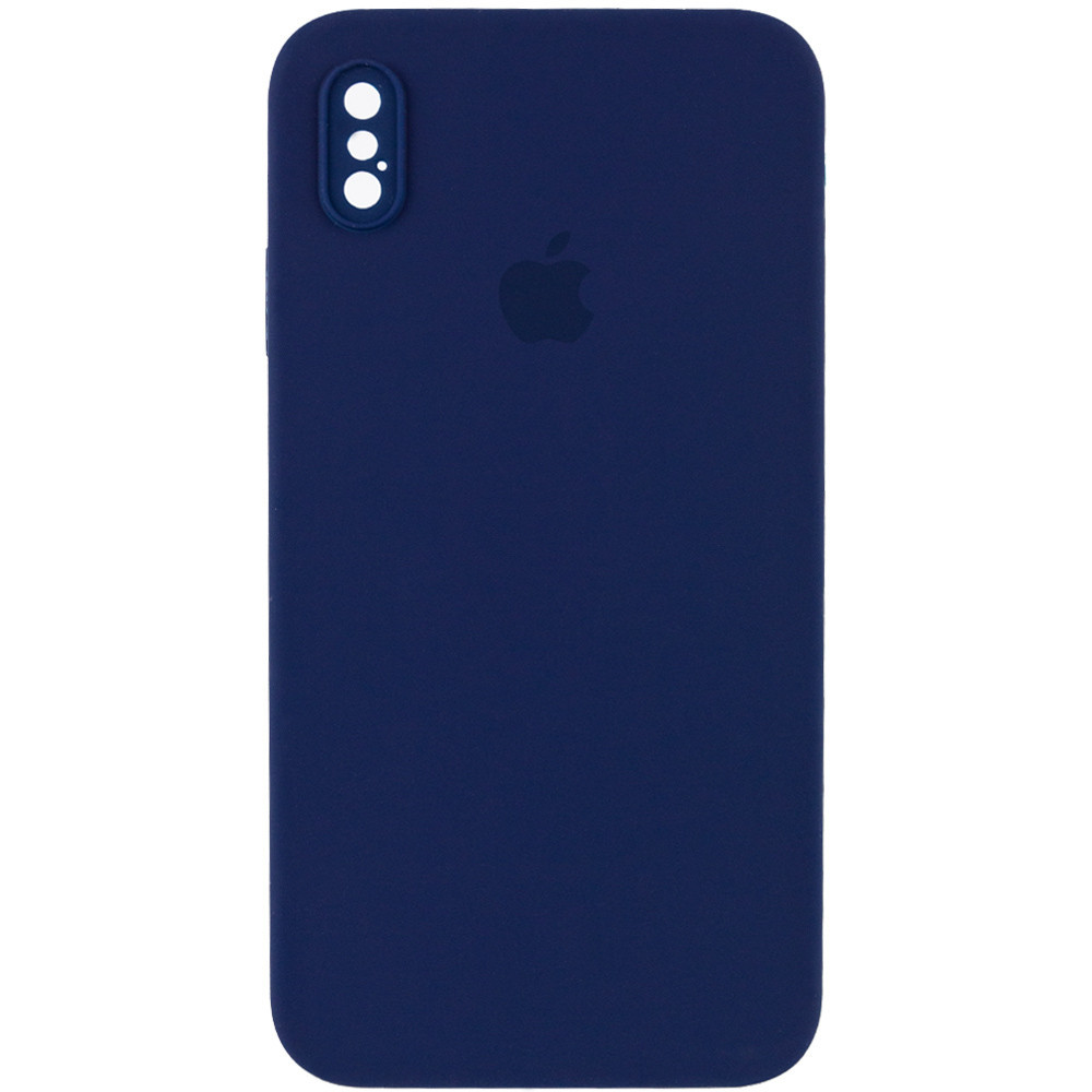 Чехол Silicone Case Square Full Camera Protective (AA) для Apple iPhone XS Max (6.5") Херсон - зображення 7